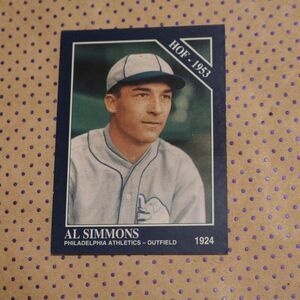 Al Simmons #13 Baseball Card